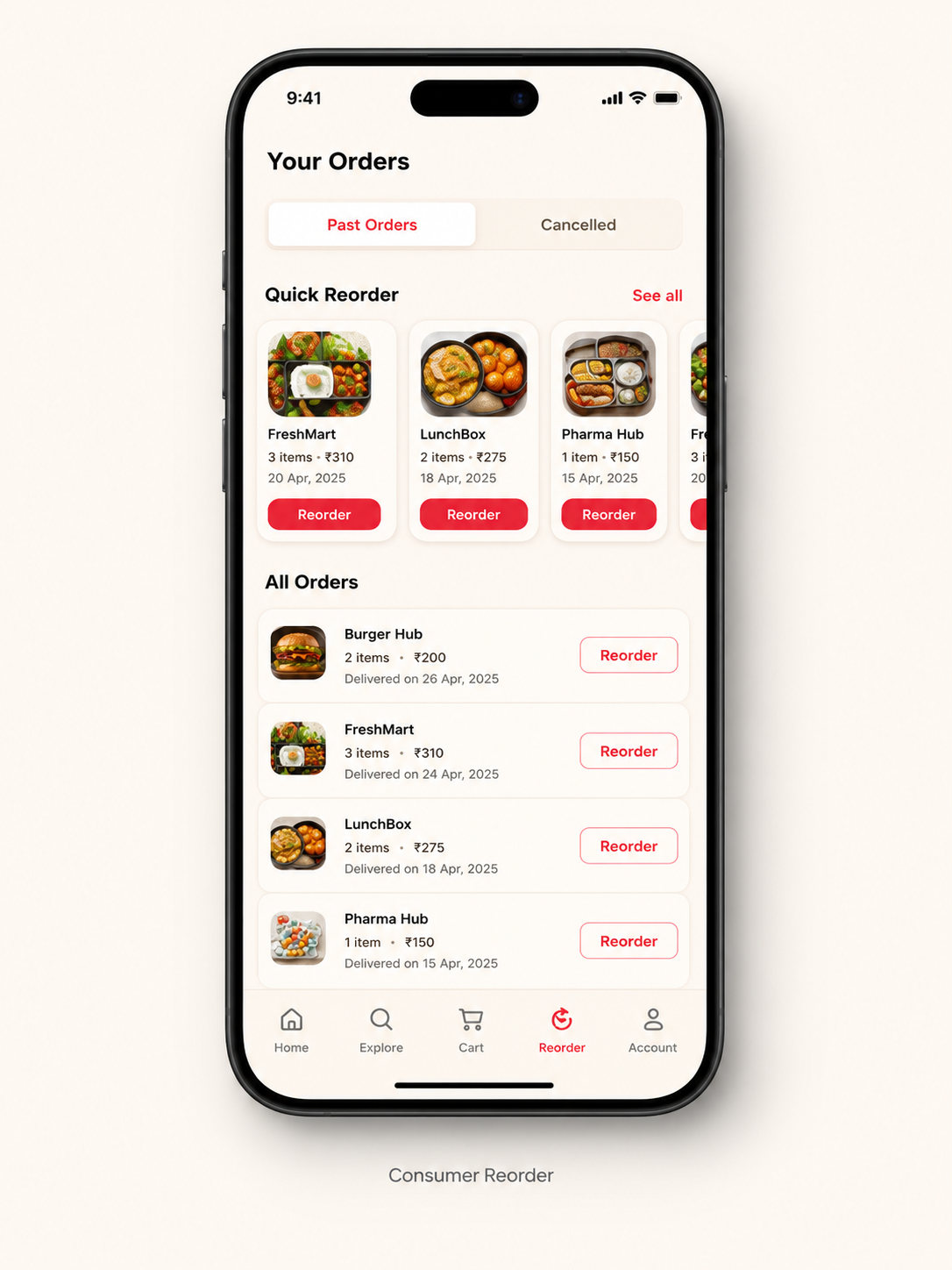Grab Basket — product categories